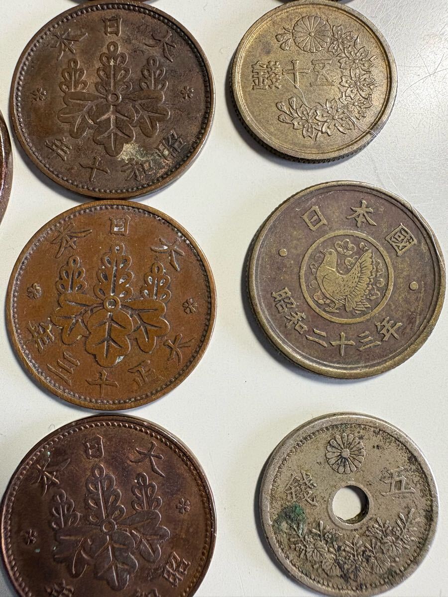古銭 硬貨まとめて！ 日本古銭 アンティーク_4