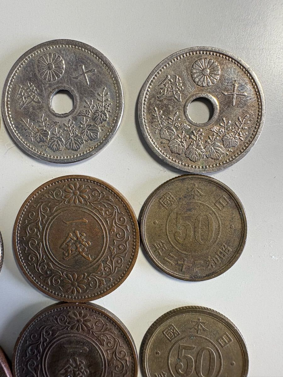 古銭 硬貨まとめて！ 日本古銭 アンティーク_8