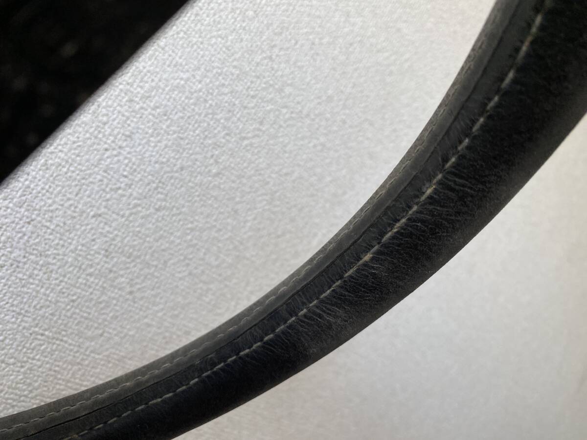 ６０s ７０s BMW ALPINA MOMO ステアリングとボスセット　アルピナ　モモステアリング　希少　当時物　難有り　_9