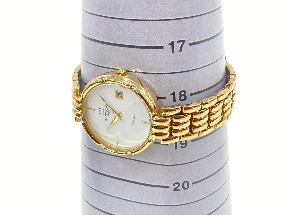 GIVANCHY ジバンシー 腕時計 D.A.L. 90 2052 稼働×【DEAQ2045】_9