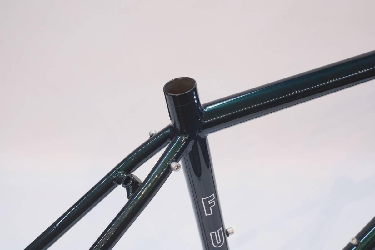 新品★完成車ばらし FUJI, Ballad R フジ クロモリ ロードバイク フレームフォーク＋ハンドルステムセット 2024カラー_3