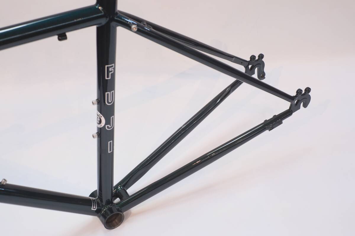 新品★完成車ばらし FUJI, Ballad R フジ クロモリ ロードバイク フレームフォーク＋ハンドルステムセット 2024カラー_5