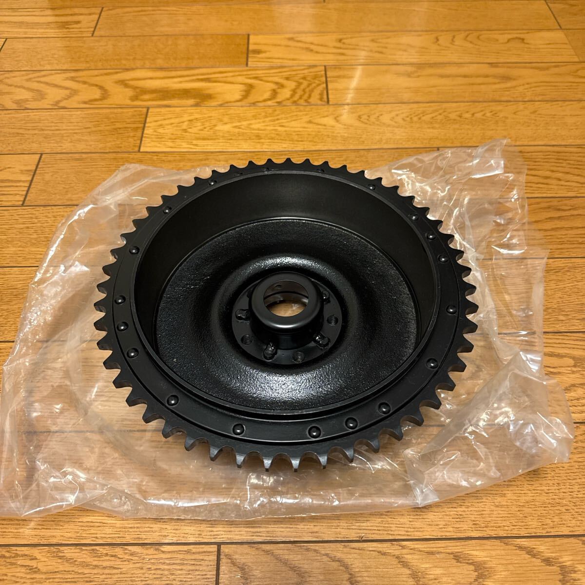 【スターハブ用ブレーキドラム未使用】ハーレー　パンショベル　油圧ドラム_1