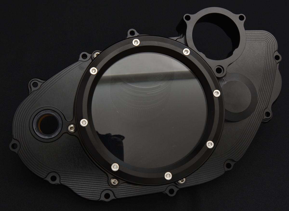 SR400 SR500 アルミ削り出し クランクケースカバー 右 R クラッチ