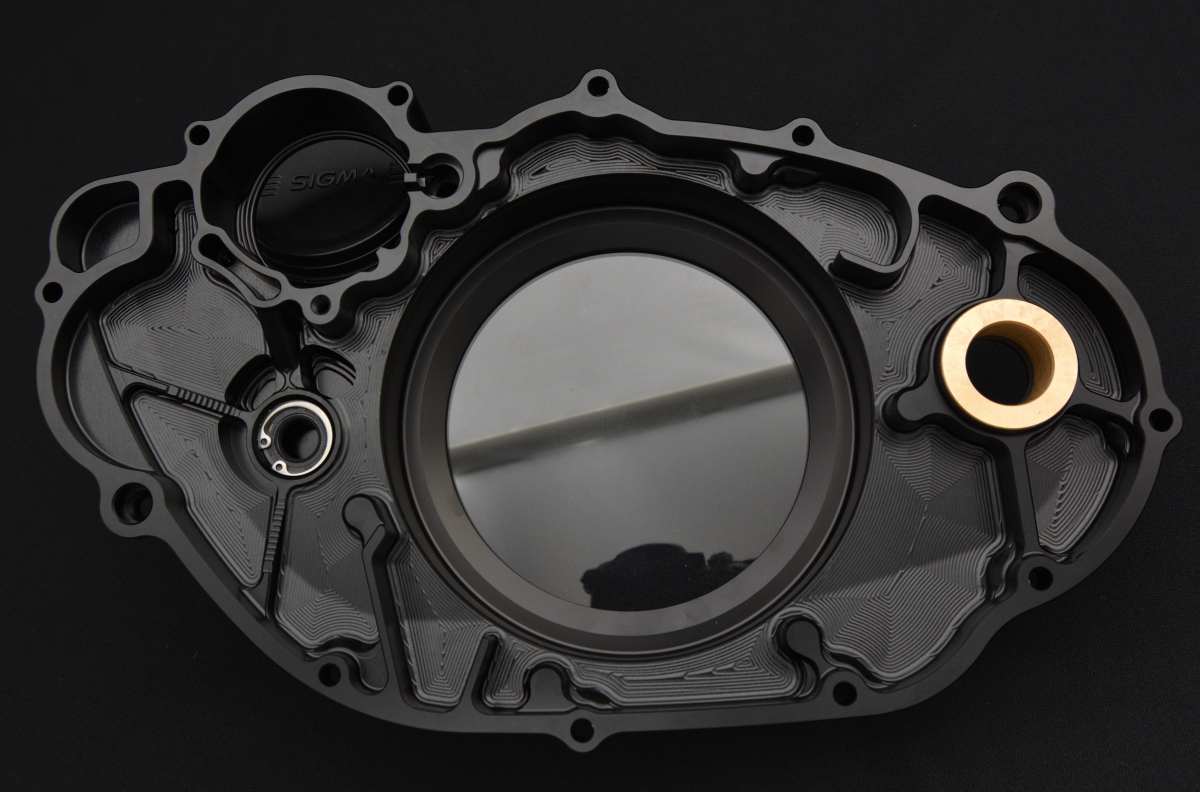 SR400 SR500 アルミ削り出し クランクケースカバー 右 R クラッチ