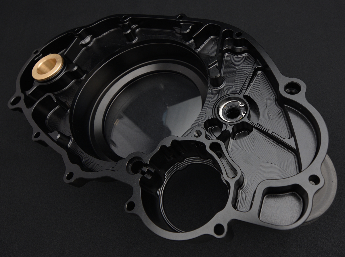 SR400 SR500 アルミ削り出し クランクケースカバー 右 R クラッチ