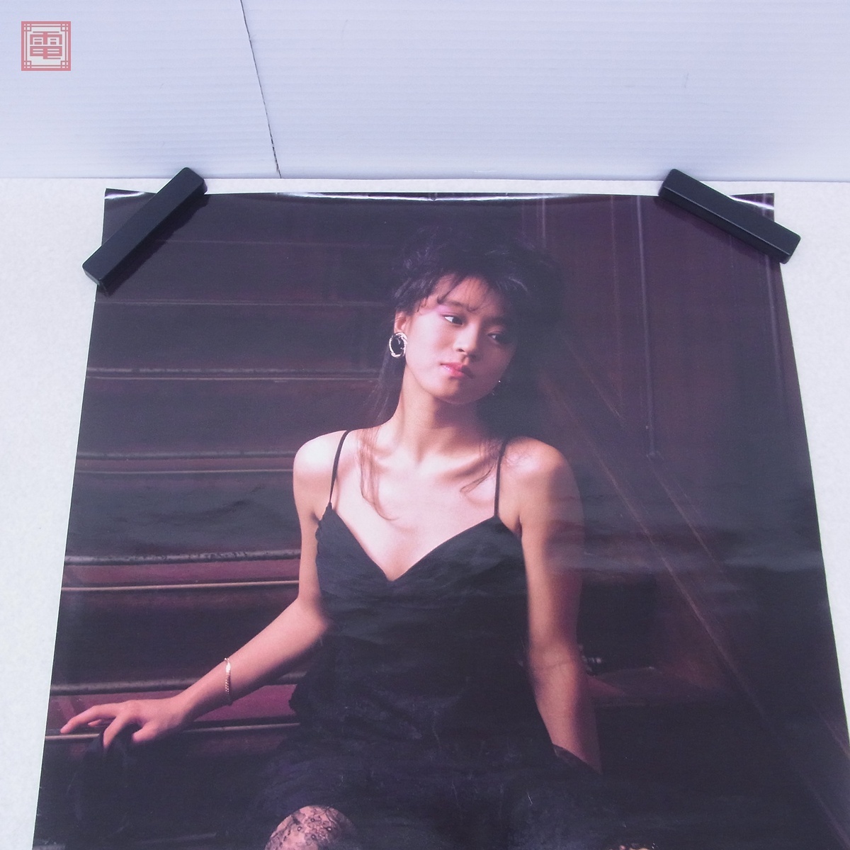 ポスター 中森明菜 BITTER AND SWEET/黒キャミソールドレス まとめて2