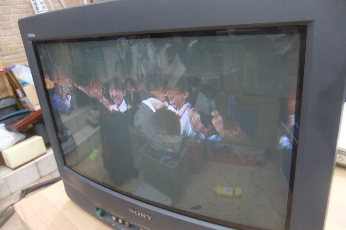 動作品 AVケーブル付 SONY トリニトロン カラーテレビ KV-20CW1 家電