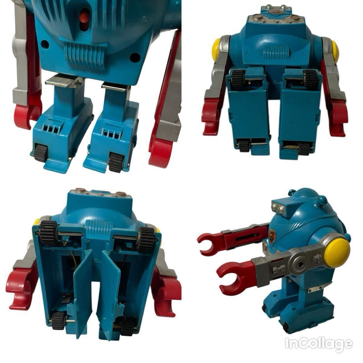 廃版 当時物 昭和レトロ トミー スーパーロボット大回転 ロボット 3