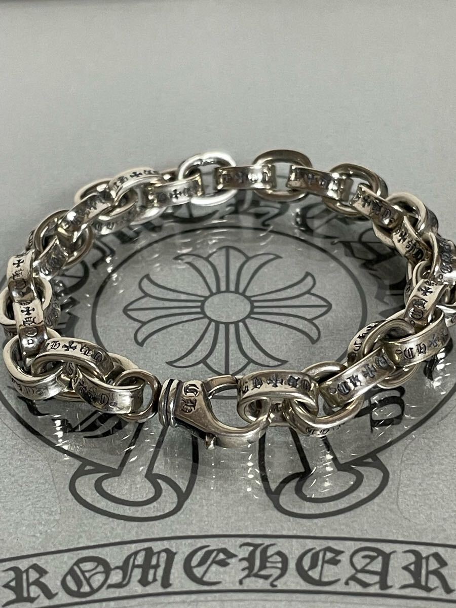 美品/クロムハーツ/Chrome hearts/ペーパーチェーン　ブレスレット　スターリングシルバー925_1