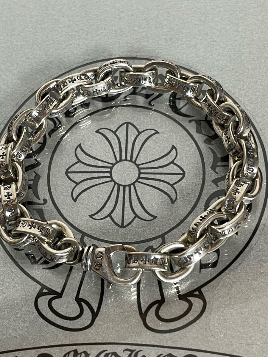 美品/クロムハーツ/Chrome hearts/ペーパーチェーン　ブレスレット　スターリングシルバー925_2