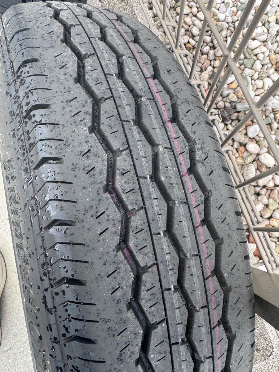 【新車外し】ハイエース 純正ホイール 15in 6J +35 PCD139.7 ブリヂストン エコピア RD613 195/80R15 107/105N LT 2025年製 レジアス_7