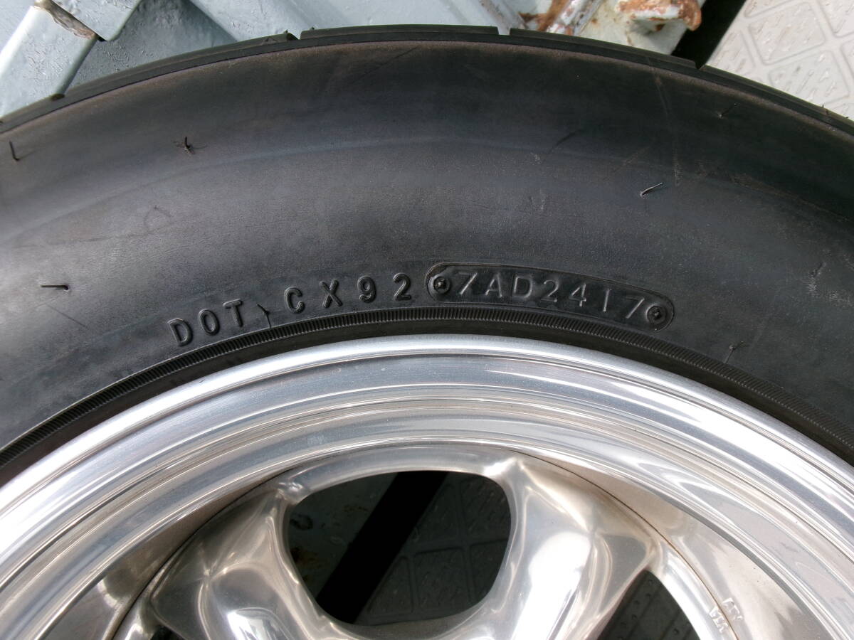 WORK GOOCARS 4穴/114.3 10J 275/50R15 NITTOタイヤ 2本SET 深リム 