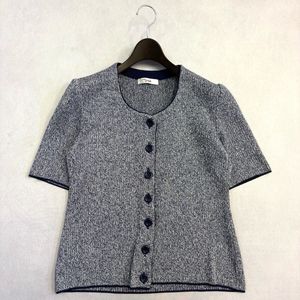 D ◇ 良品/高級エレガント服 '洗練されたデザイン' MADAM JOCONDE マダムジョコンダ 半袖