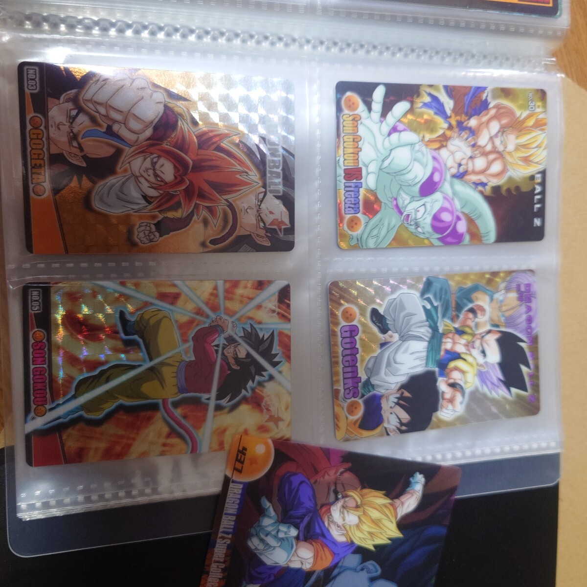 ドラゴンボール カードダス バンダイ アマダ 当時物　GT　マクドナルド　おまけ_3