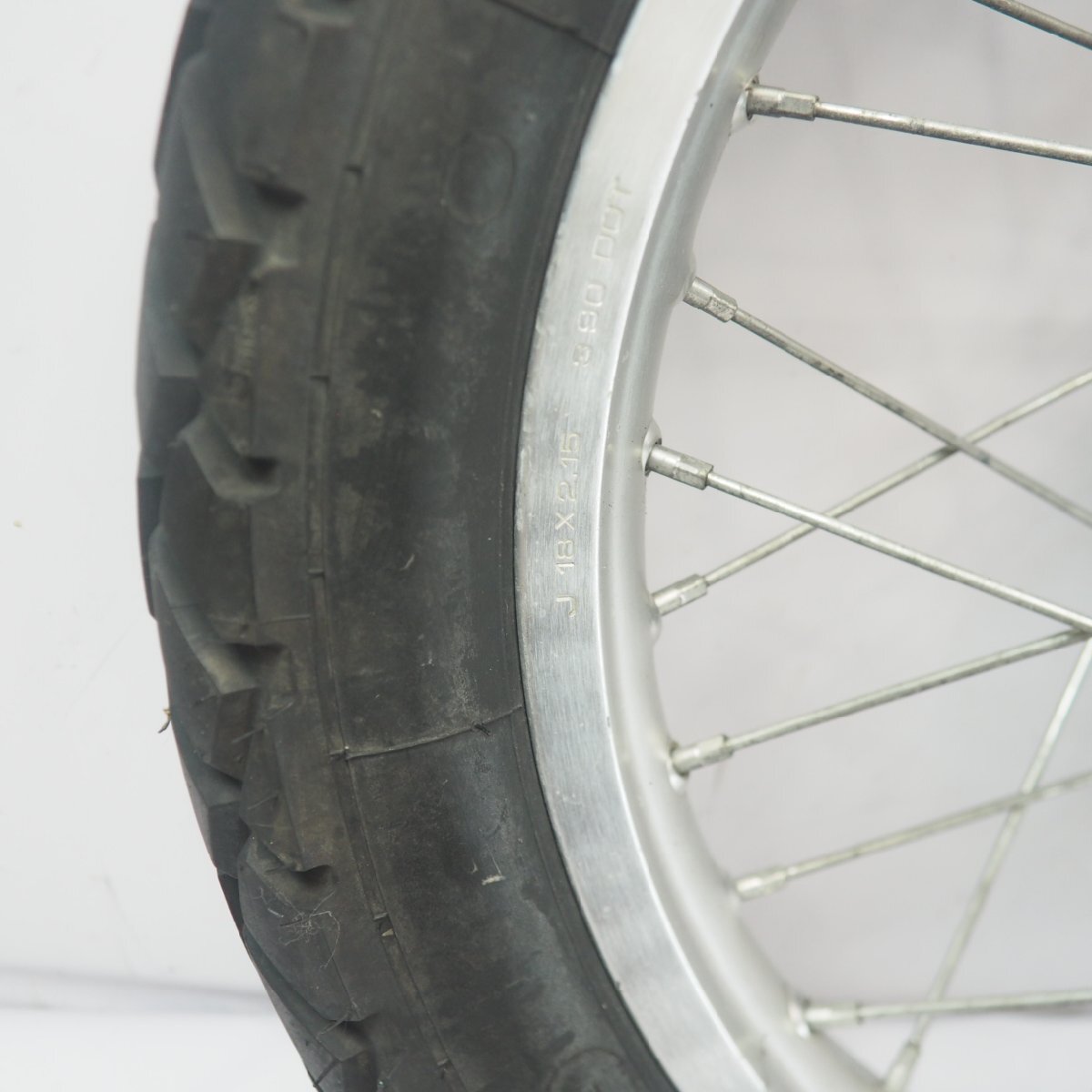 セロー225 純正 リアホイール 1KH 18x2.15 DID リアドラム 3RW