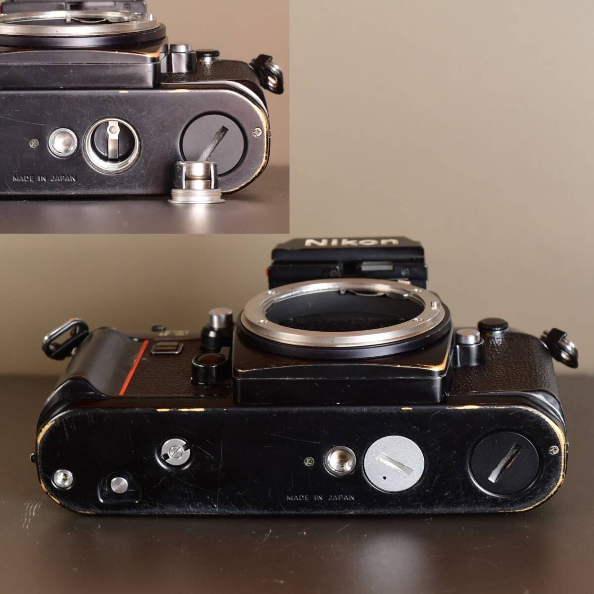 動作確認動画あり・分解清掃済み 23】一部難あり Nikon F3 ボディ