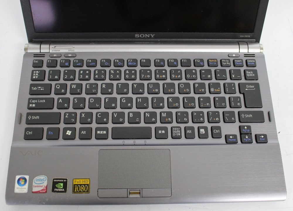 Sony VAIO ＰＣＧ−81412N 中古ノートPC 中古ノートパソコン ノートPC SONY VAIO PCG6Z4N VGNZ91YS Intel