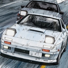 WHELART 1/18 マツダ サバンナ RX-7 FC3S 頭文字D 高橋涼介 オート
