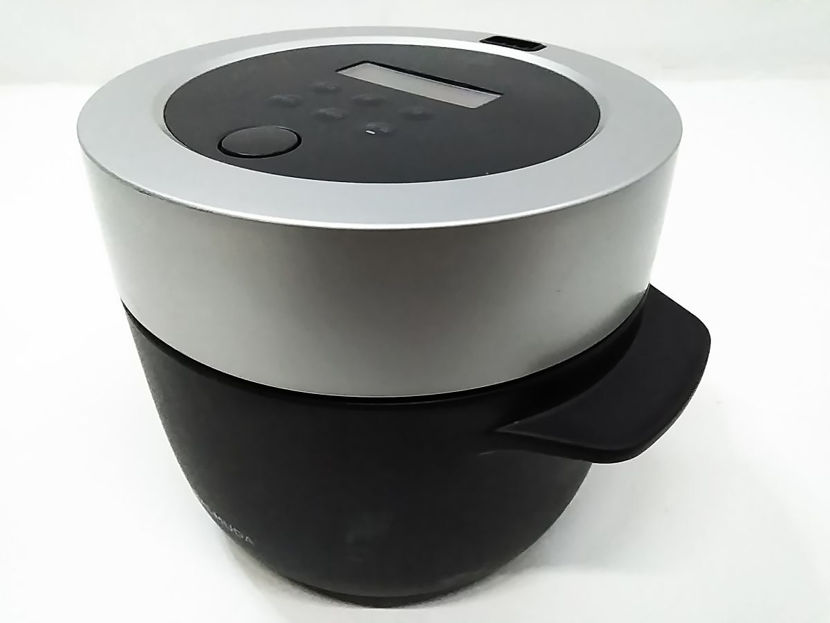 ★動作品 BALMUDA バルミューダ The Gohan 電気炊飯器 K03A-BK ブラック 0630-321E○@100★_1