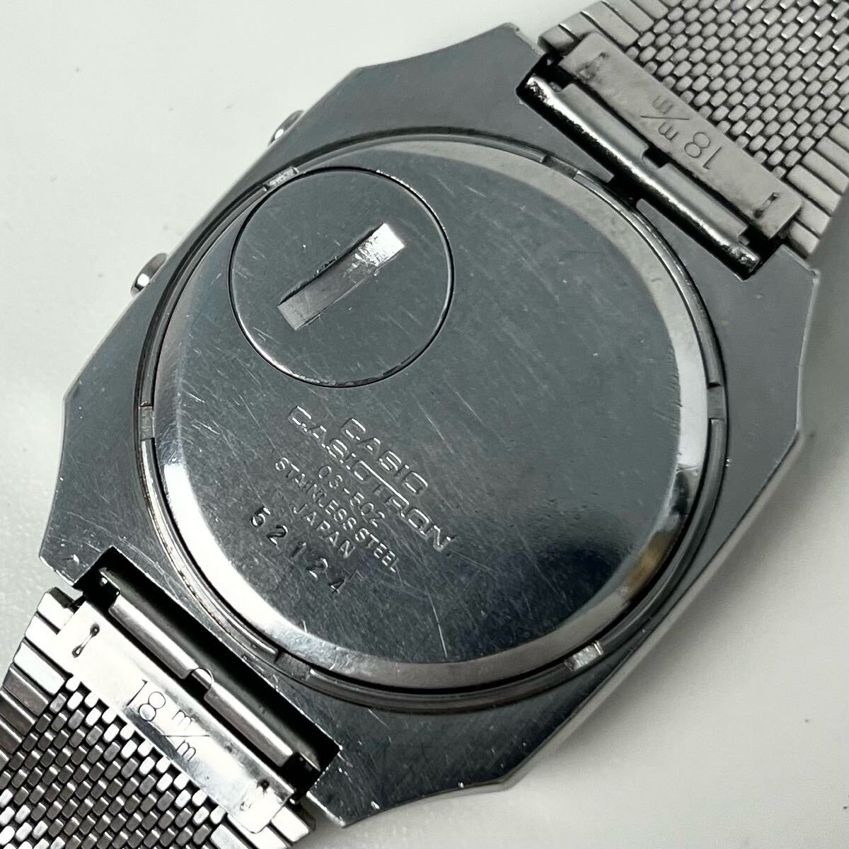 希少な逸品】 実働 CASIO CASIOTRON 03-502 カシオ カシオトロン
