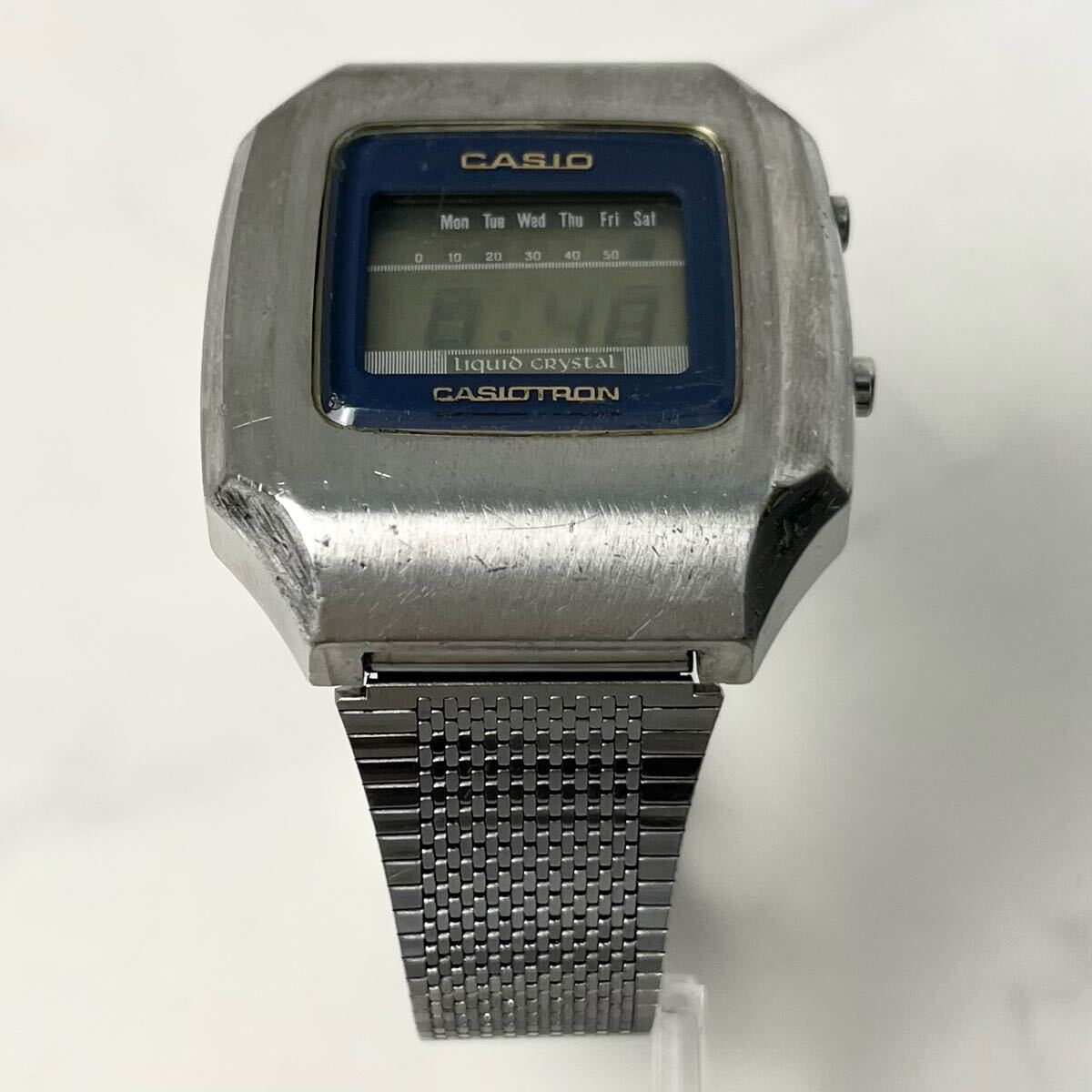 希少な逸品】 実働 CASIO CASIOTRON 03-502 カシオ カシオトロン