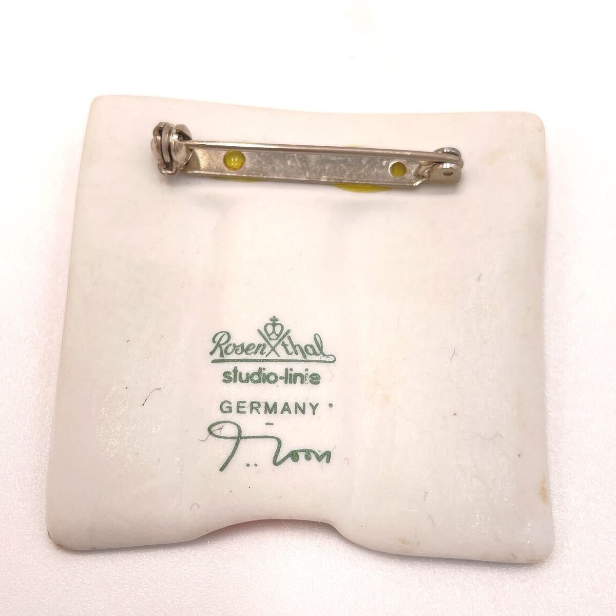 1円【美品】 ローゼンタールブローチ　Rosenthal Johan can Loon【Aランク】654_2