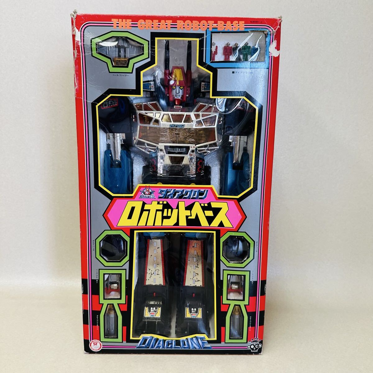 美品 当時物 ダイアクロン ロボットベース トランスフォーマー G1