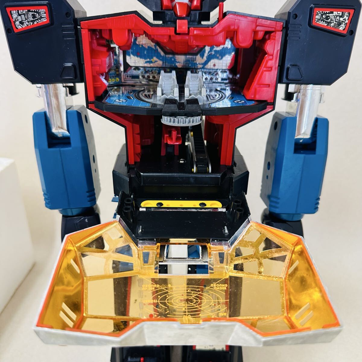 美品 当時物 ダイアクロン ロボットベース トランスフォーマー G1
