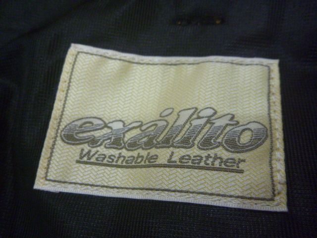 ★KUSHITANI クシタニ エクスプローラージーンズ パンチングレザータイプ 3１インチ 股下7０ｃｍ ウオッシャブルレザーパンツ_6