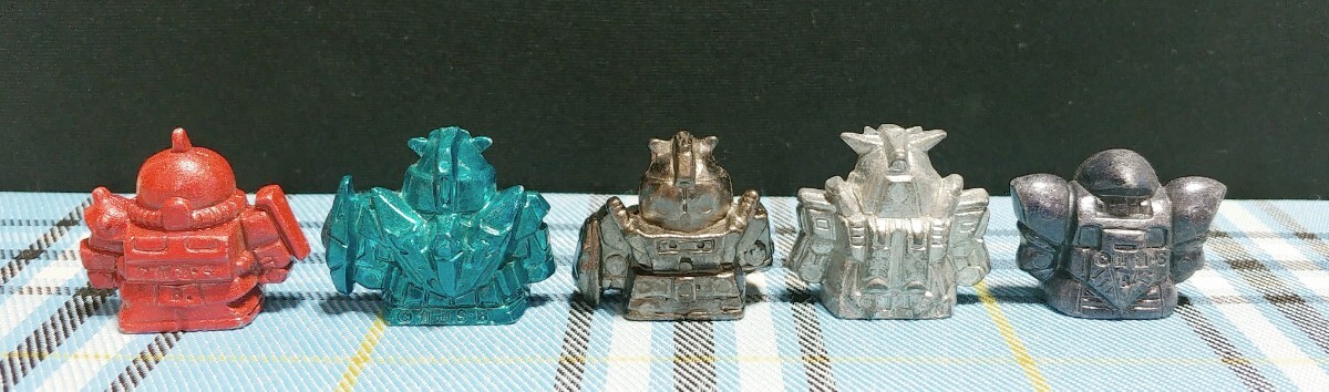 本弾箱無し5体セット 限定版 ダイキャスト ガン消し SDガンダム 消しゴム_2