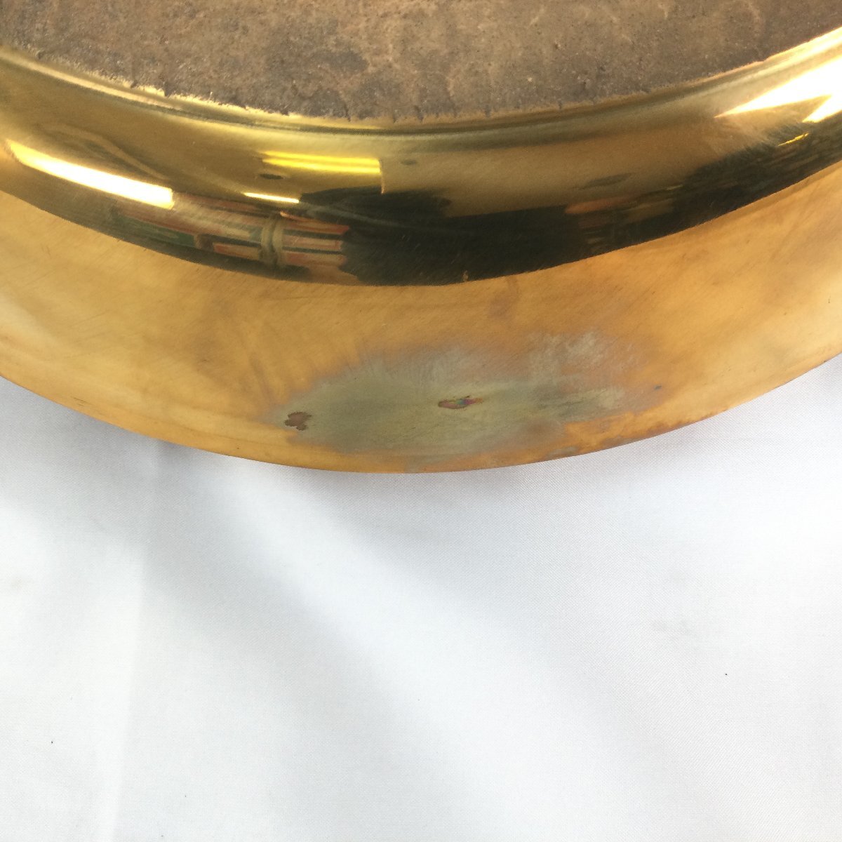 1308 平井鋳造所 砲金鍋 銅製 てんぷら鍋 30cm(てんぷら鍋)｜売買され