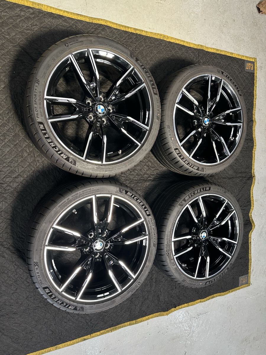  G20 M340i純正 19インチ ホイール タイヤ 4本セット BMW G20 M340i 純正ホイール&タイヤ 4本セット 100キロ使用 ミシュラン