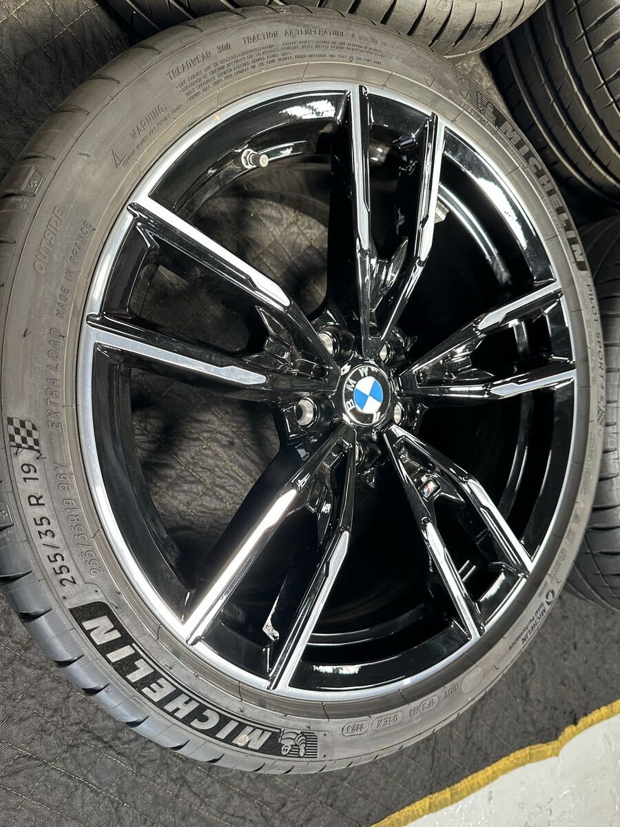  G20 M340i純正 19インチ ホイール タイヤ 4本セット BMW G20 M340i 純正ホイール&タイヤ 4本セット 100キロ使用 ミシュラン