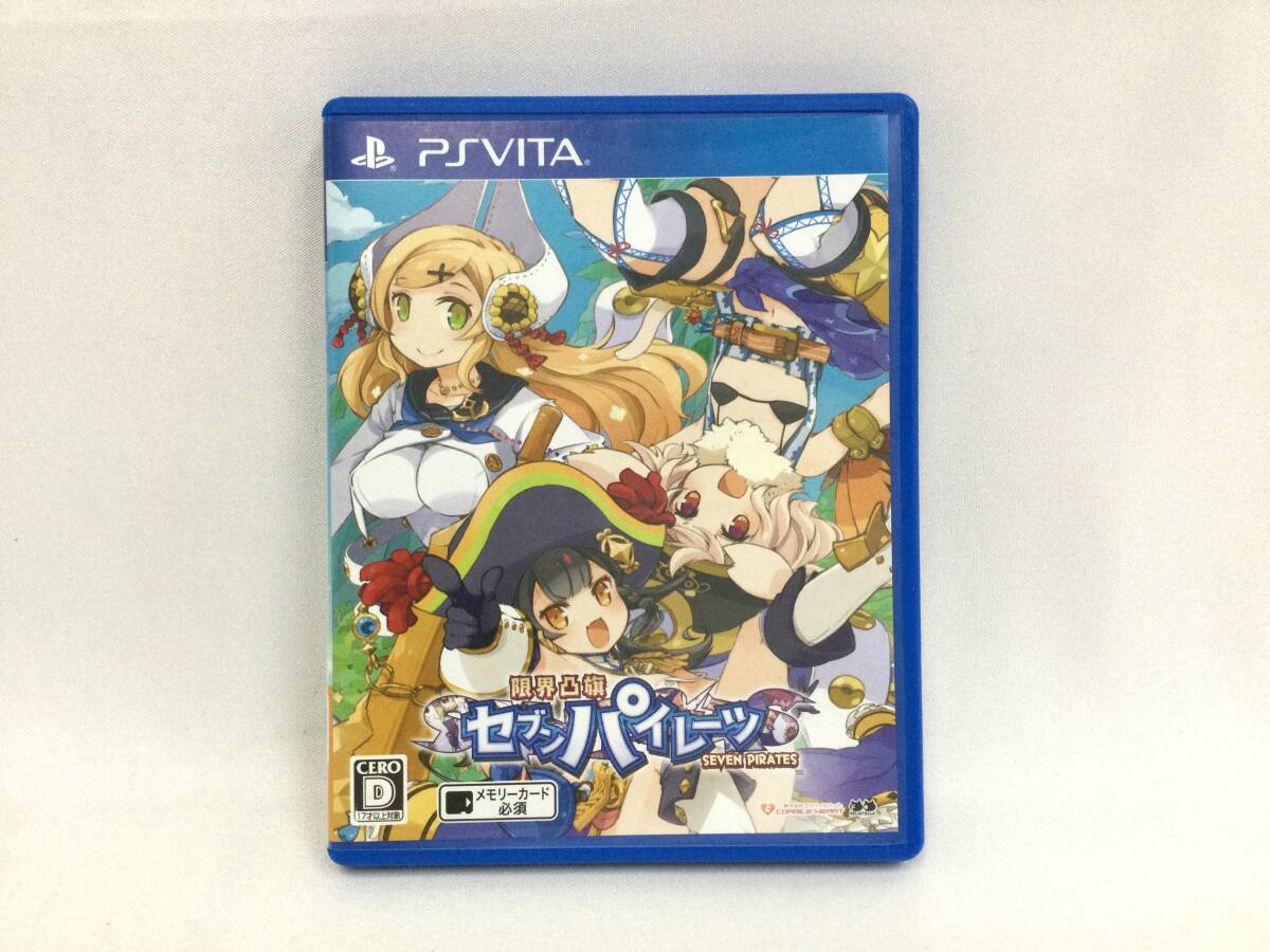 GM6989/60/0】PS Vitaソフト☆限界凸旗 セブンパイレーツ 限定版