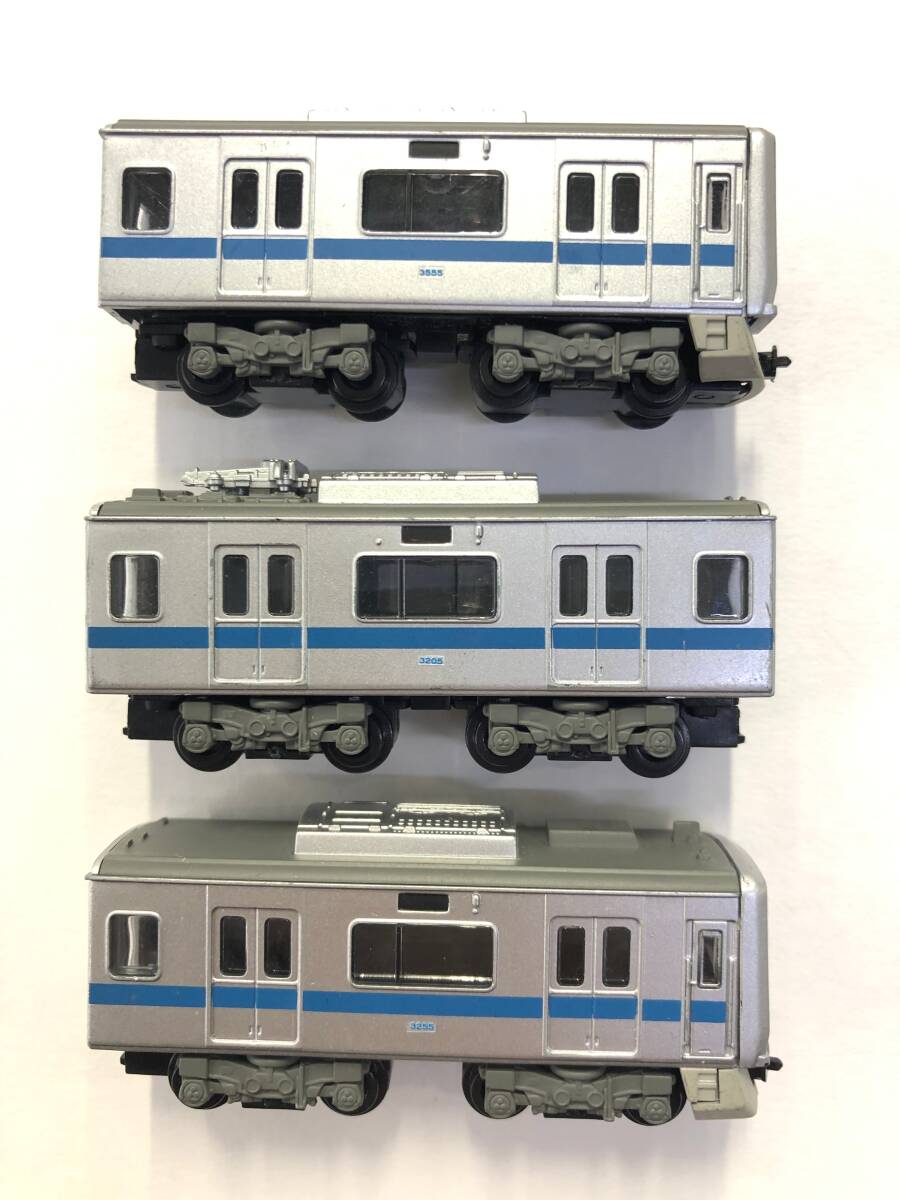 【未開封未組立】Bトレイン Bトレ 小田急 3000形 通勤車 4両セット Bトレインショーティー Bトレ 小田急電鉄 3000形 先頭車+中間車 3両