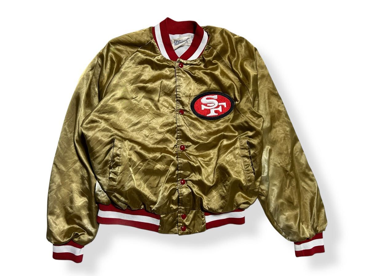 ☆USA製 90s chalk line メンズ L NFL サンフランシスコ 49ers