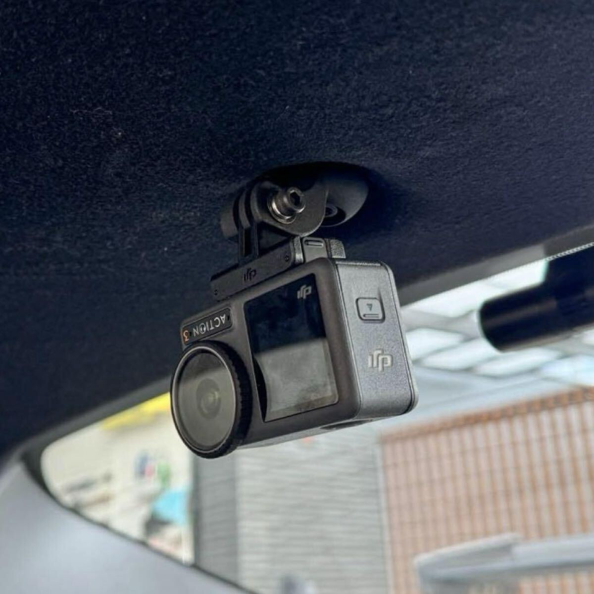 【86/GR86/BRZ専用】アクションカム ルーフベースマウント GoPro DJI ACTION Insta360等を無加工で天井にマウント可能! カメラマウント_1