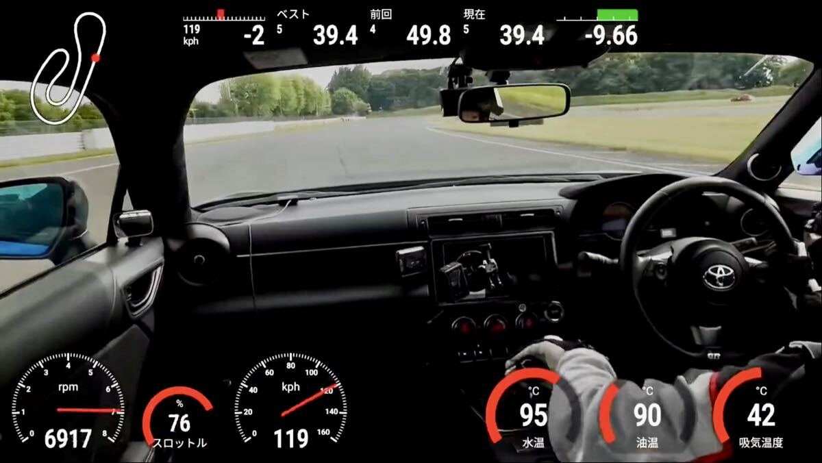 【86/GR86/BRZ専用】アクションカム ルーフベースマウント GoPro DJI ACTION Insta360等を無加工で天井にマウント可能! カメラマウント_6