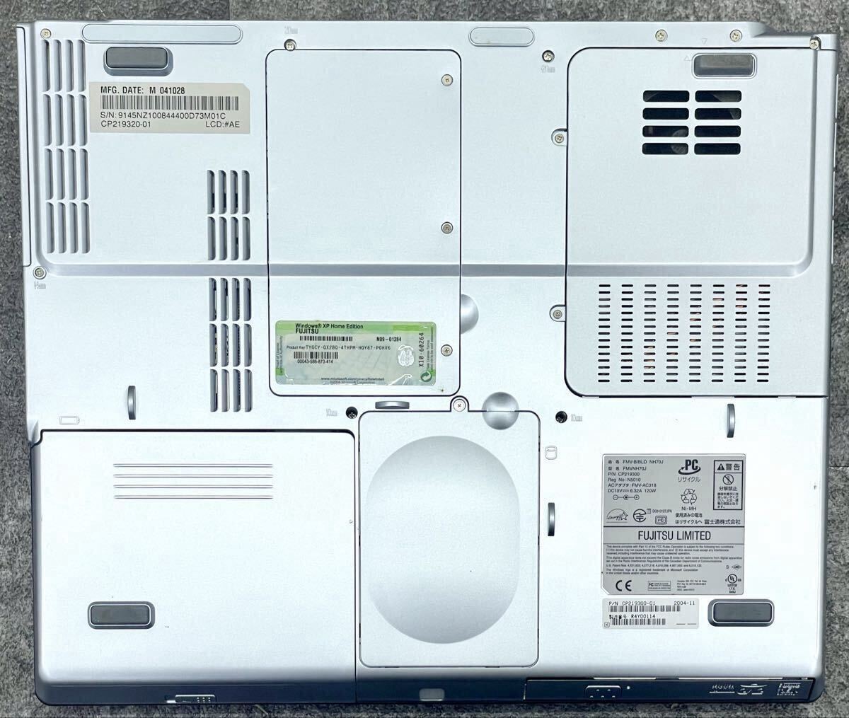 未使用□FUJITSU FMV-BIBLO NH70J ノートパソコン ノートPC PC Windows