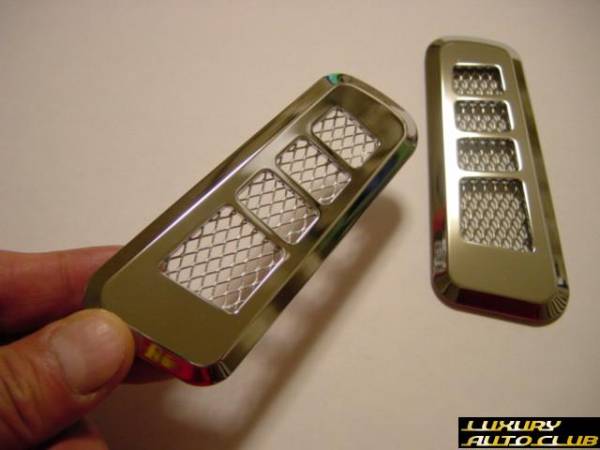 HUMMER ハマー H2 クロームドアベントベゼル メッキ エアロ