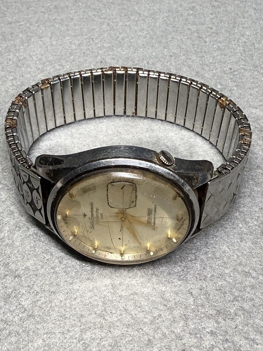 SEIKO sportsmatic calendar 820 アンティーク 昭和レトロ 腕時計 男性用 メンズ コレクション ジャンク品 レトロ時計_8