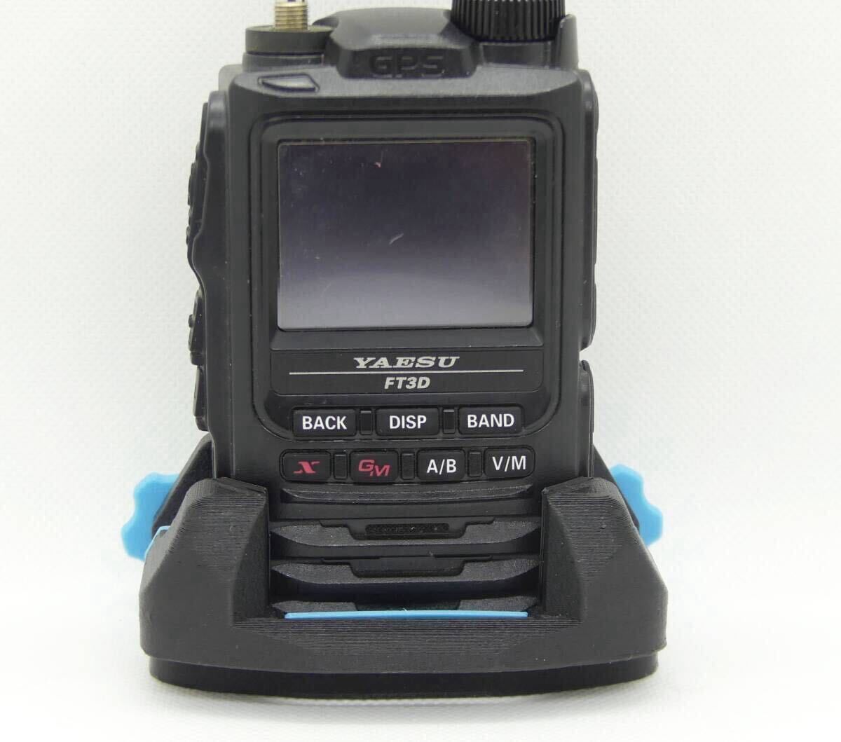 ハンディ機の三脚＆卓上固定台「おにぎりベース」★FT5D FT3D ID-52 DJ-G7 TH-D74 DJ-DPS70 VX-3(※OP利用)など90種以上対応 SRH770で安定_2