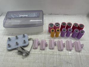 送料無料h8962 KOIZUMI コイズミ VOLUMY CURL MHC-V120 ヘアカーラー スタンド 美容