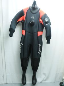 お正月特価！ワールドダイブ ドライスーツ レディース 156cm/58kg/ブーツ24cm 5ｍｍフー