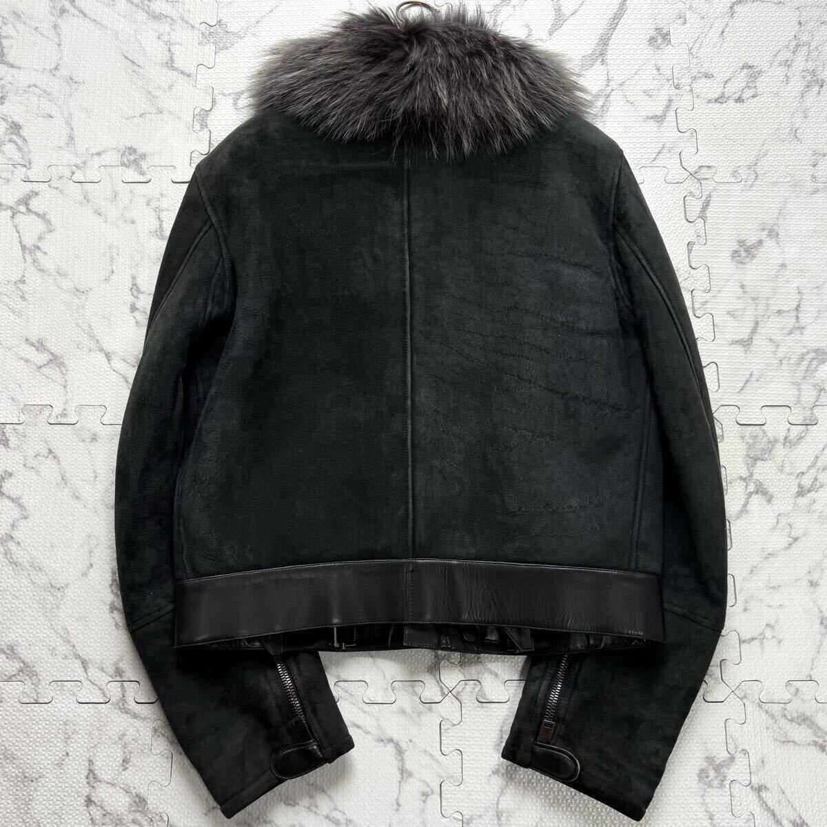 最高傑作トムフォード期!!!美品○GUCCI グッチ アナグマファー リアル 