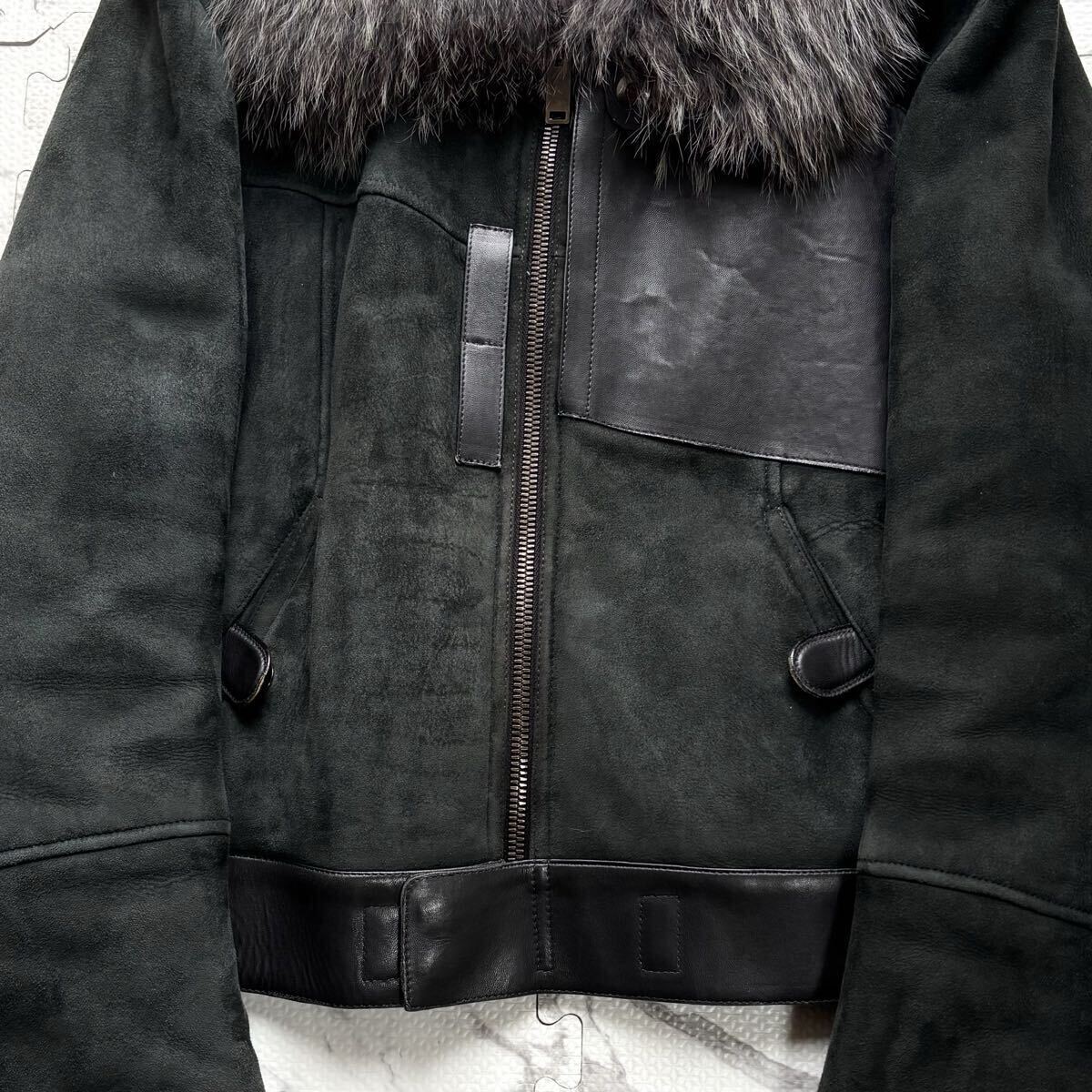 最高傑作トムフォード期!!!美品○GUCCI グッチ アナグマファー リアル 