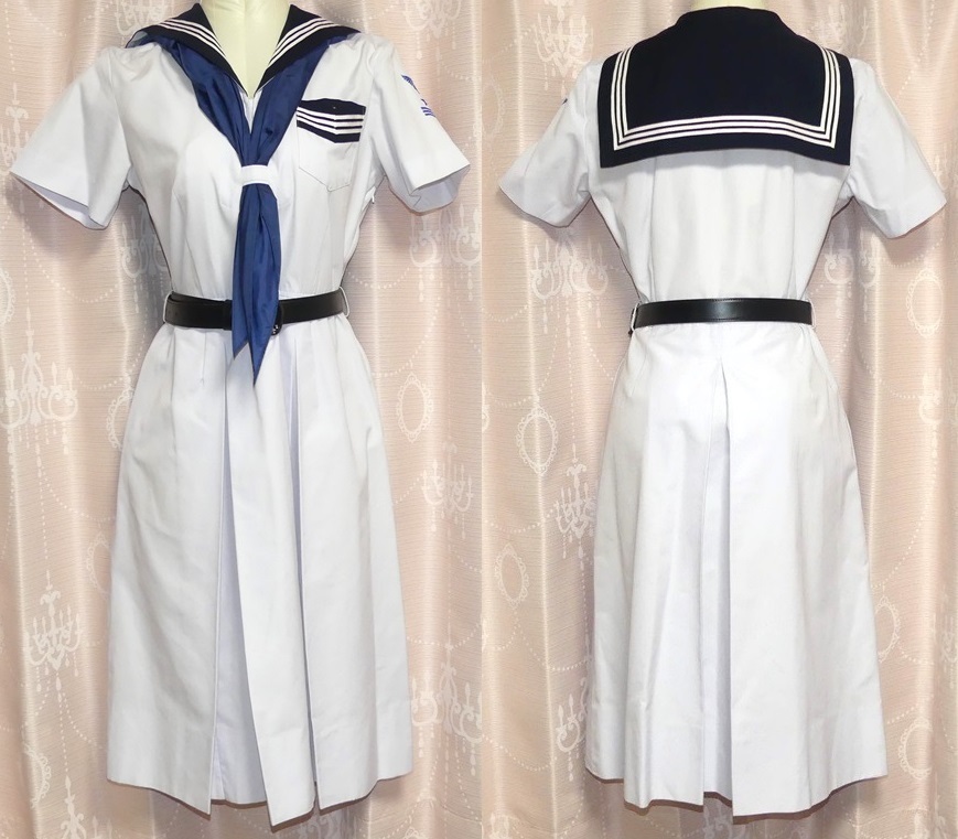 芦屋学園 夏服 セーラー 兵庫県 芦屋学園 中学校・高校 制服 夏服 ワンピース 芦屋(学生服