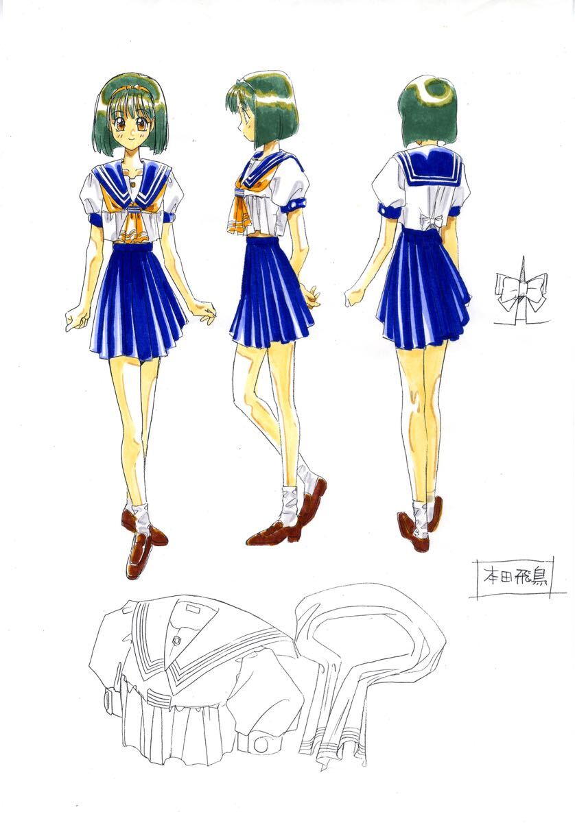 手描きイラスト【あすか120】【本田飛鳥】【キャラクター設定画