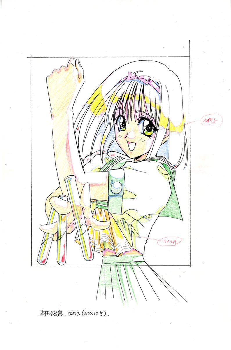 手描きイラスト【あすか120】【本田飛鳥】【キャラクター設定画